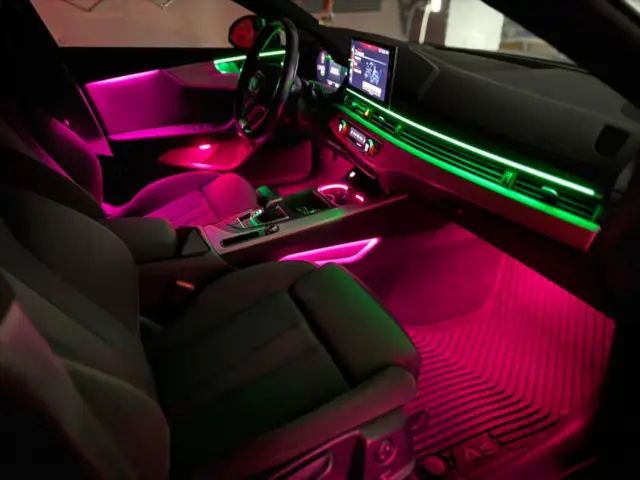 Audi A5 B9 - Kit dedicat lumini ambientale